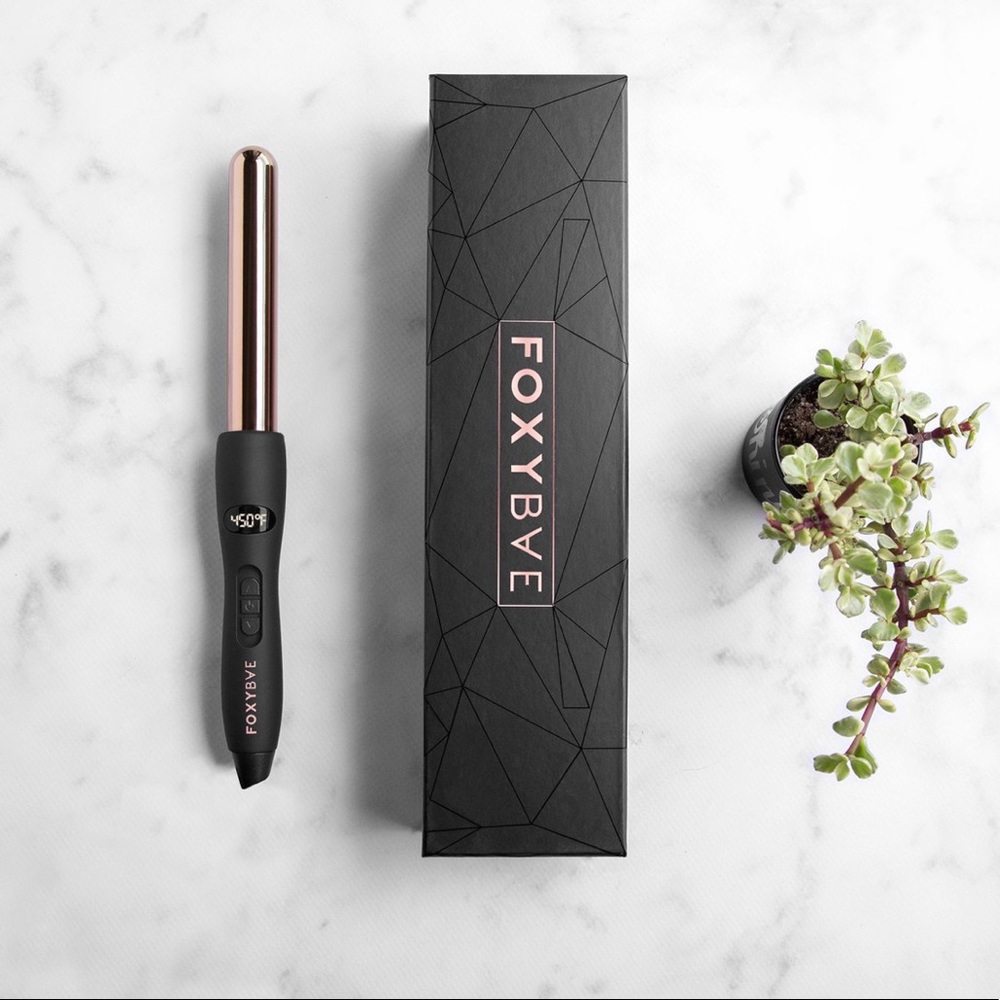 NEW in box FOXYBAE 25mm Rose Gold Curling Wand